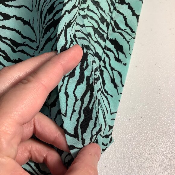 🖤 Vintage 80s Women’s Top – Size M/L – Shoulder Pads 🖤 - Picture 6 of 9